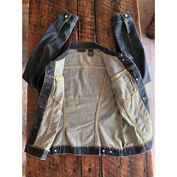 New York & Co denim jean jacket size medium - Picture 12 of 13